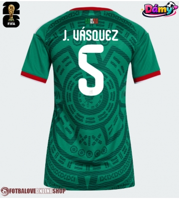 Mexiko Johan Vasquez #5 Domácí Dres pro Dámy MS 2026 Krátkým Rukávem